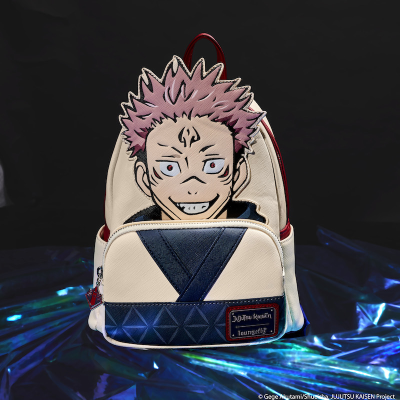 Image of our cosplay style mini backpack featuring Yuki as Sukuna from JUJUTSU KAISEN 